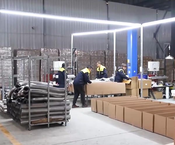 mandrel bending pipes packing